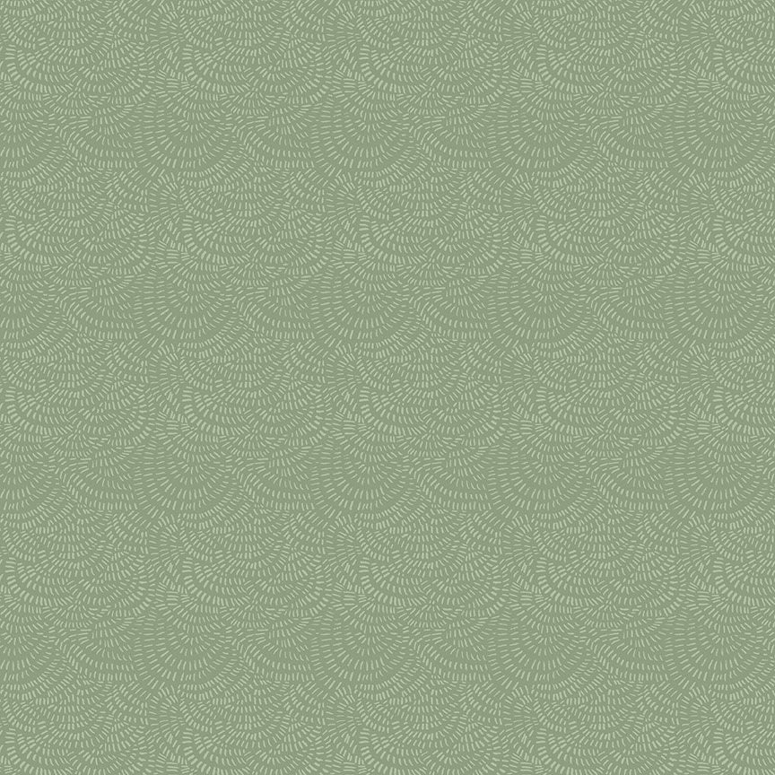 Crimp Sage DRR2293 Fabrics Dear Stella