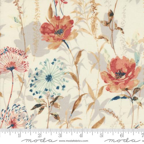 Sandalwood Meadow Floral Opal 44380-11 Fabrics Moda Fabrics