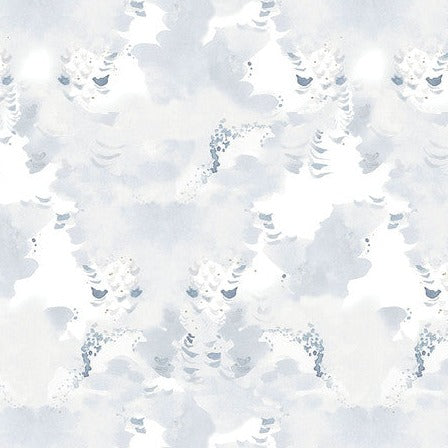 Sea Sisters Cloud Cover Grey PWSR071 Fabrics Free Spirit   