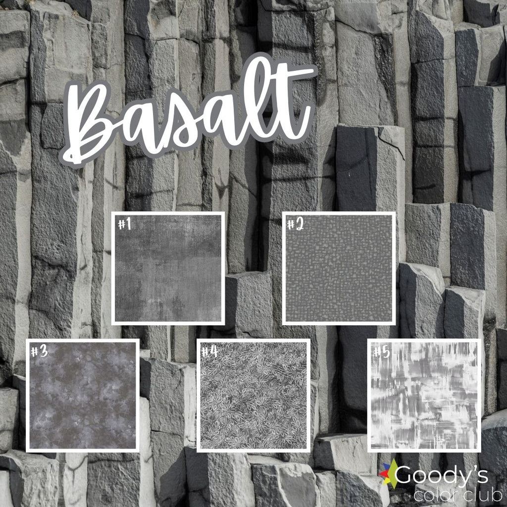 Goody's Color Club - September '23 Basalt Fabrics GE Designs   