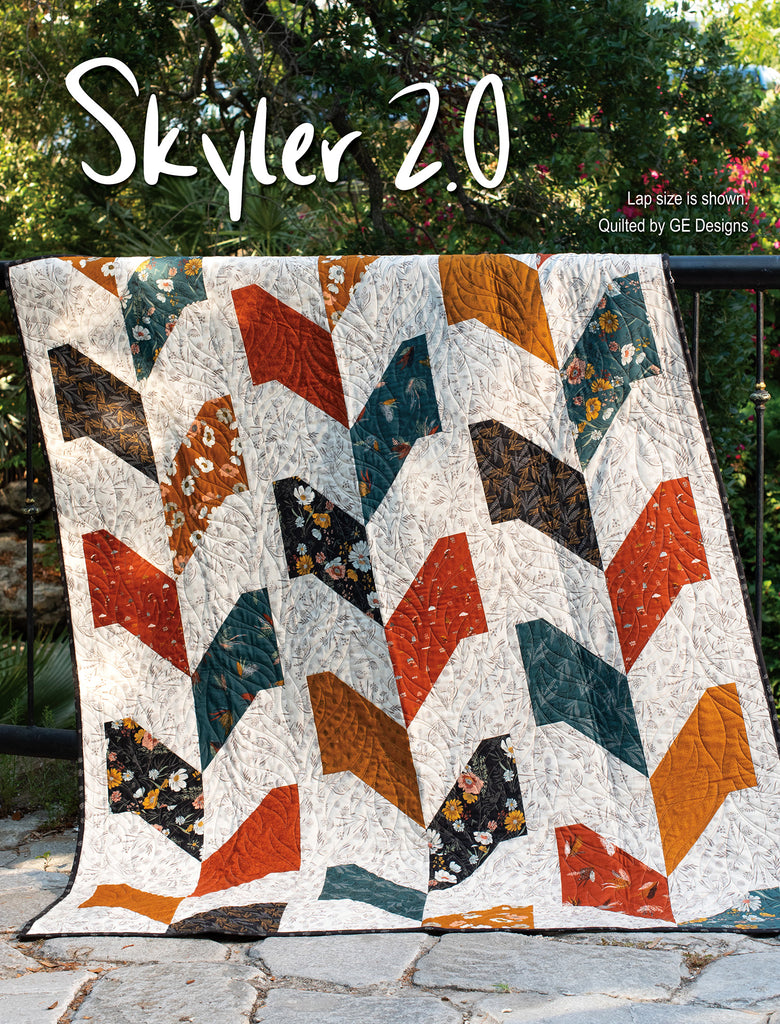 Skyler Video Class - Stripology Quickies Club Pattern GE Designs   