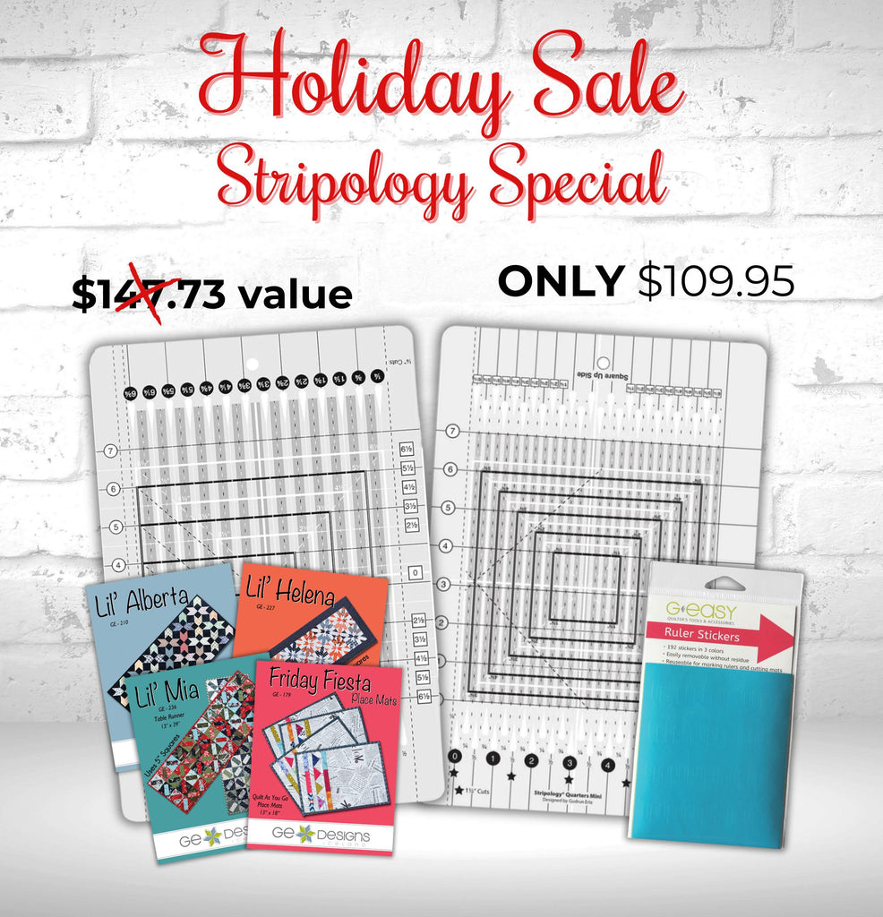 Holiday Stripology Package #2 GE Designs