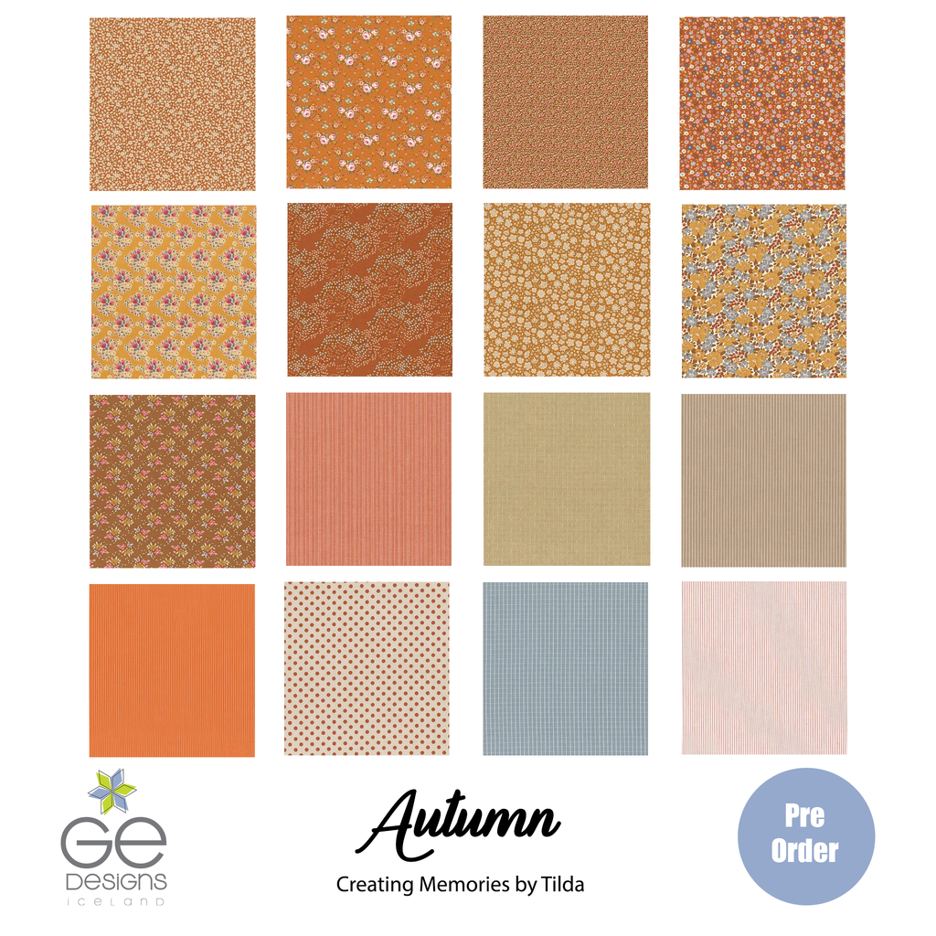 Tilda Creating Memories Autumn - half yard bundle Fabrics Tilda   