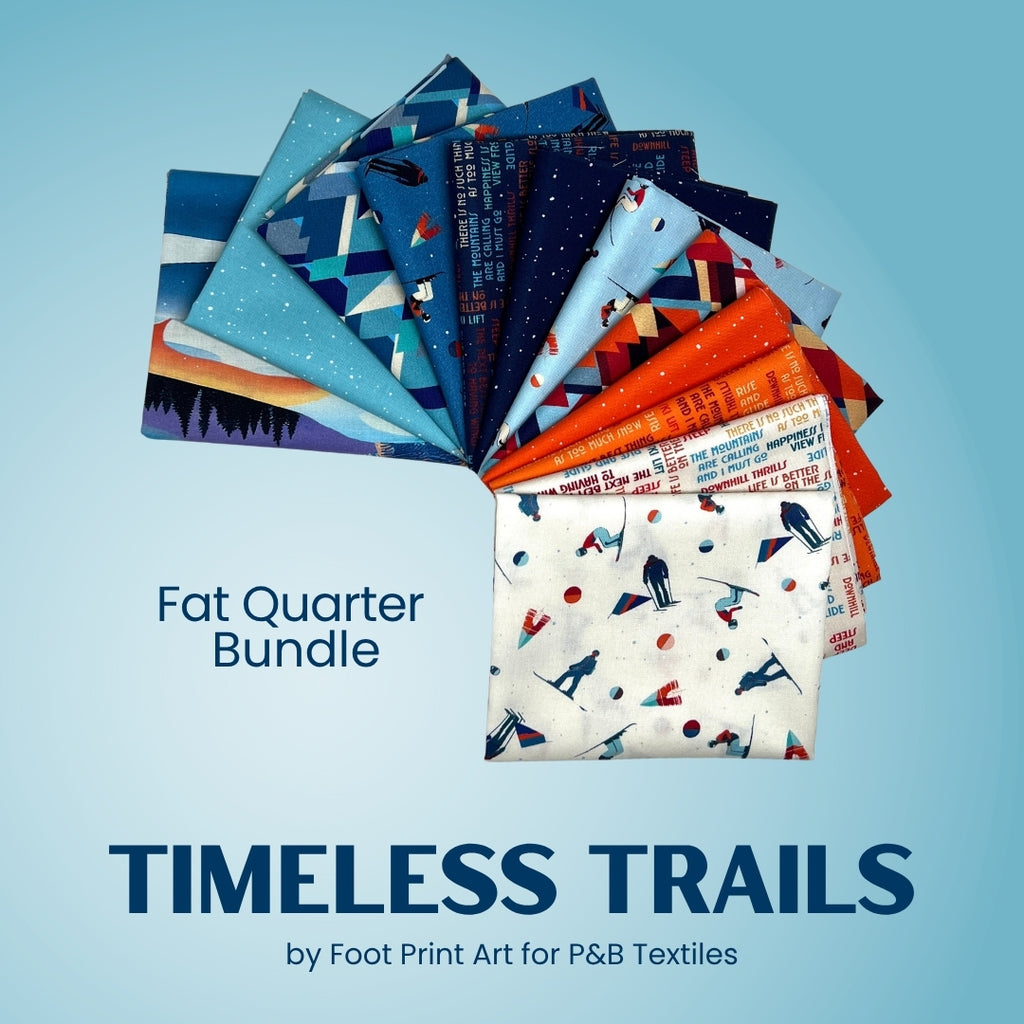 Timeless Trails Fat Quarter Bundle Fabrics P&B Textiles