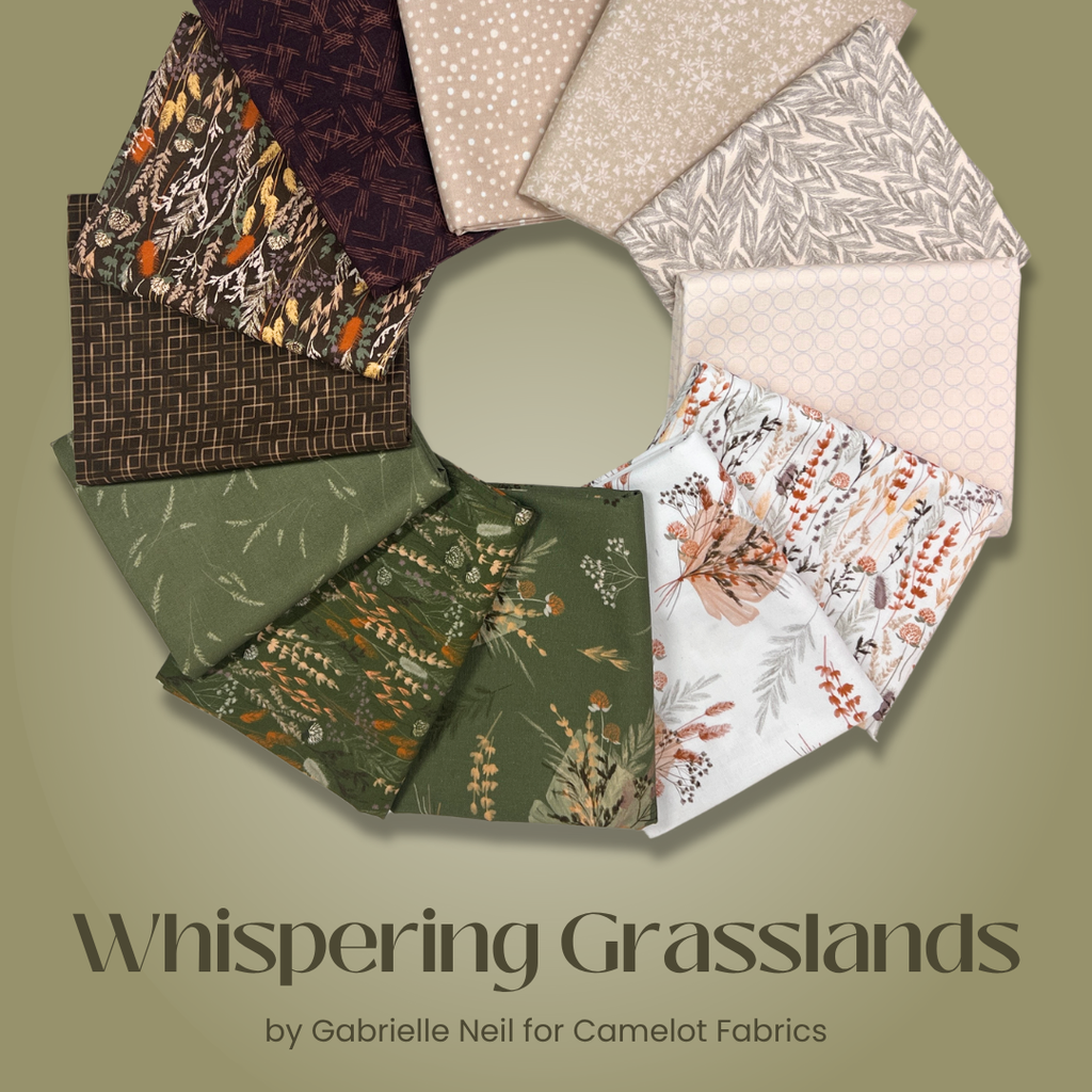 Whispering Grasslands Half Yard Bundle Fabrics Camelot