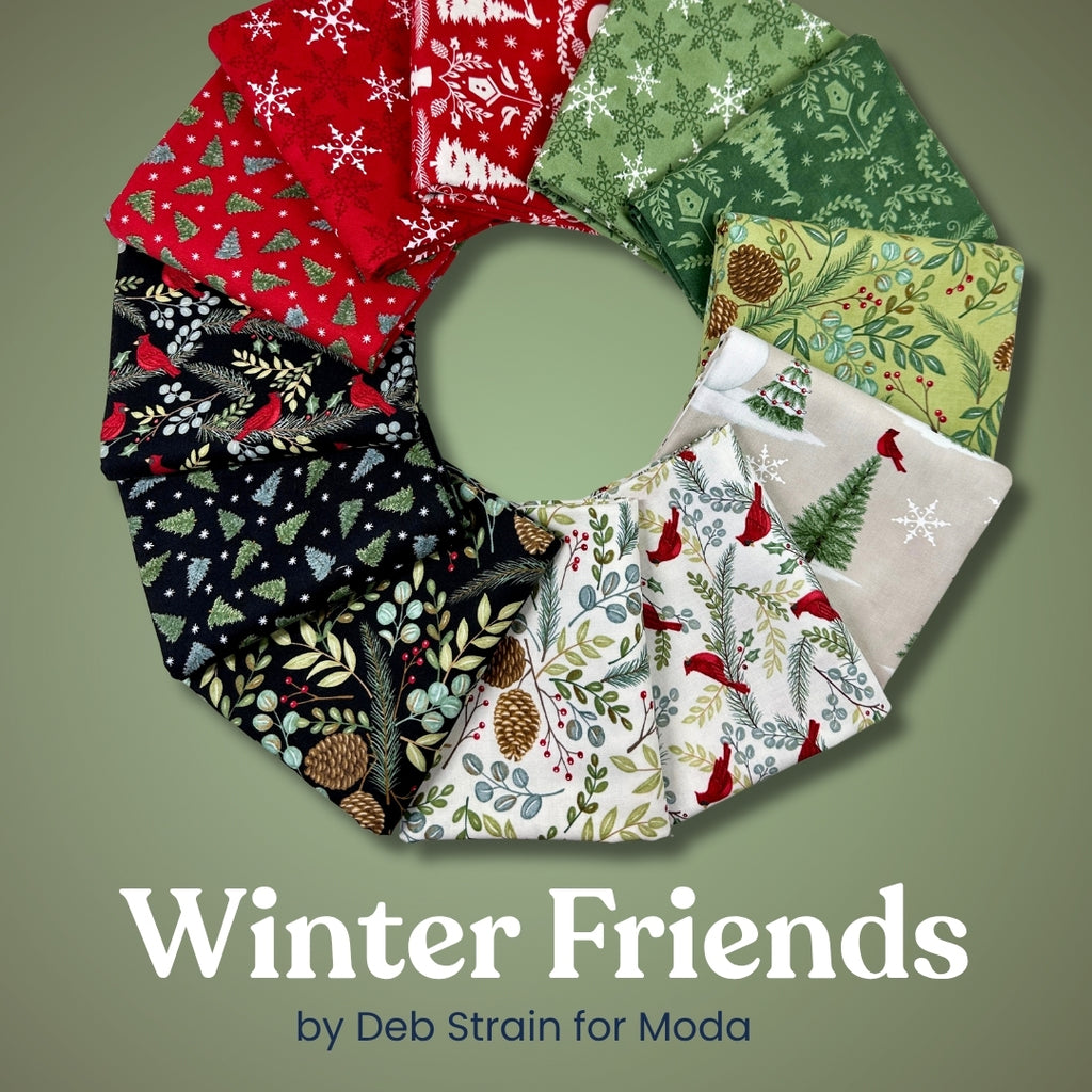 Winter Friends Half Yard Bundle Fabrics Moda Fabrics