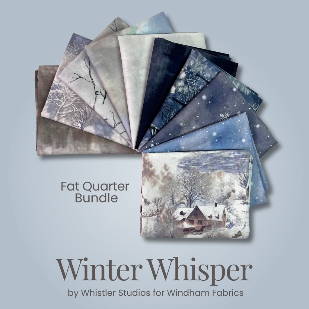 Winter Whisper Fat Quarter Bundle Fabrics Windham Fabrics