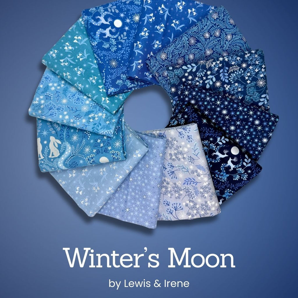 A Winter's Moon Half Yard Bundle Fabrics Lewis & Irene