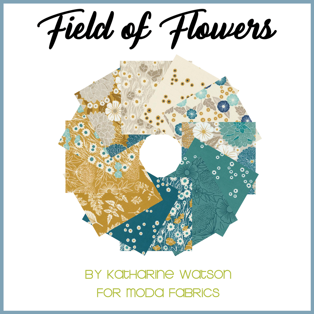 Fields of Flowers Builder Bundle PRE-ORDER Fabrics Moda Fabrics   