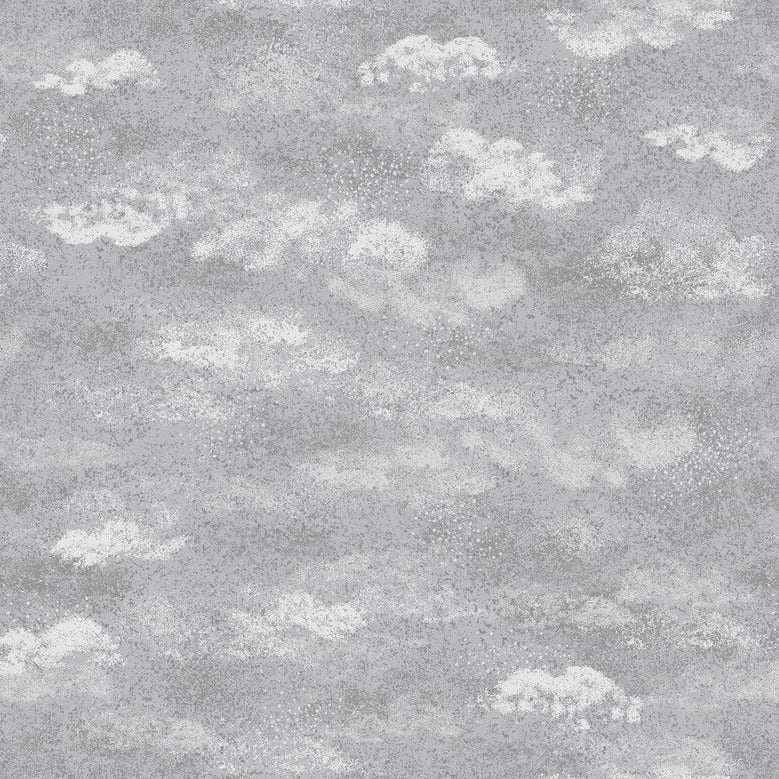 Dreams Grey D19 108" Wide - 1 YARD Fabrics Lewis & Irene   