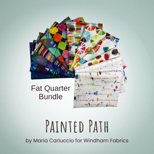 Painted Path Fat Quarter Bundle, quilting fabric by Windham Fabrics
