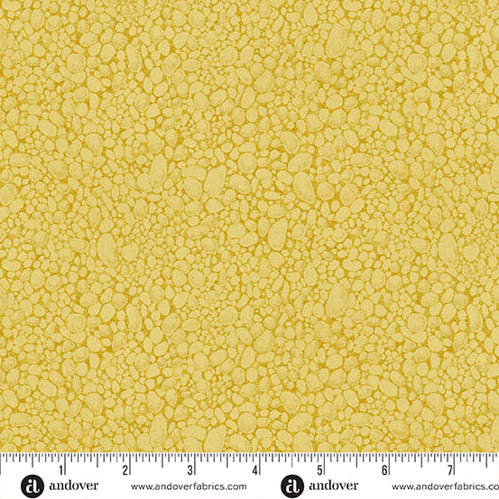 Heima Pebbles Buttercup A-1633-Y Fabrics Andover Fabrics