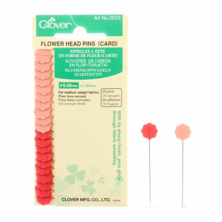 Flower Head Fine Pins #2505CV Tool Checker   