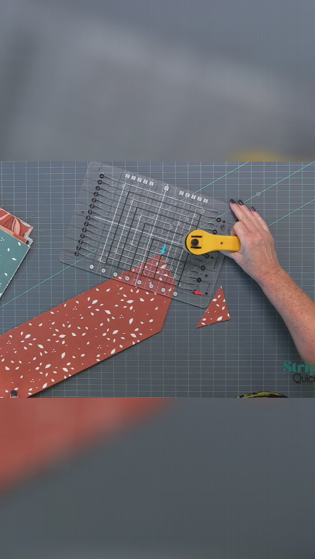 Gigi Video Class - Stripology Quickies Club Pattern GE Designs