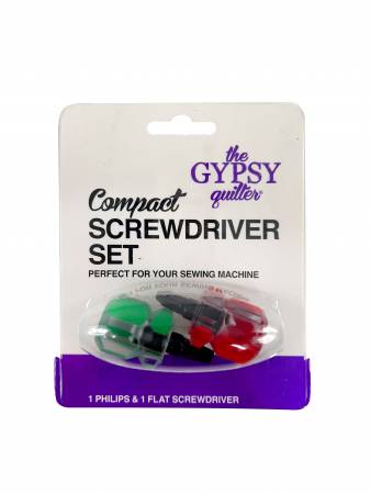 The Gypsy Quilter Sewing Machine Screwdriver Set #TGQ132 Tool Checker   