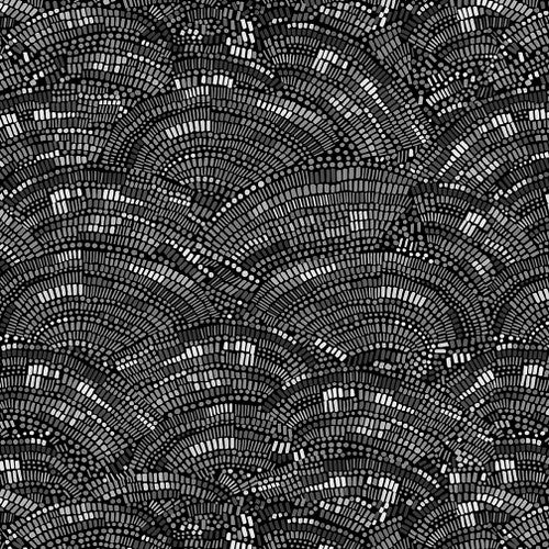 Mosaic Black/Charcoal 6864-99 108" Wide - 3 YARD Fabrics Studio E Fabrics   