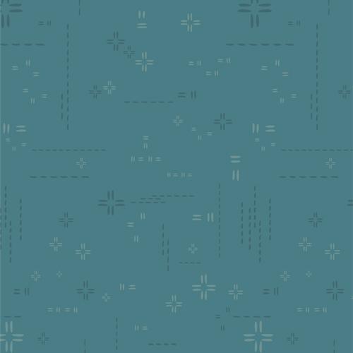 Decostitch Teal Fog 716 - 3 YARD Fabrics Art Gallery   