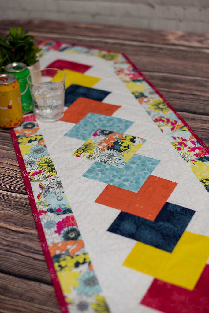 Duty Calls Table runner - Pattern and video class FFCS2-May Pattern GE Designs   