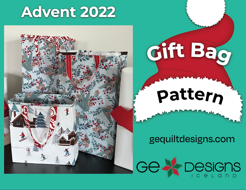 GEasy Gift Bag Pattern GE Designs   