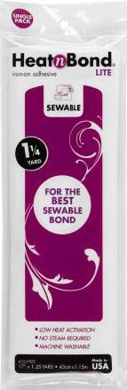 Single Pack Heat N Bond Lite - paper backed fusible web 3522 Tool Checker   