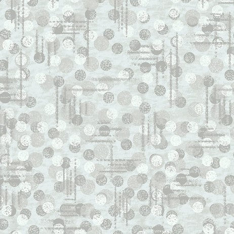 Jotdot Light Gray 9570-90 Fabrics Blank   