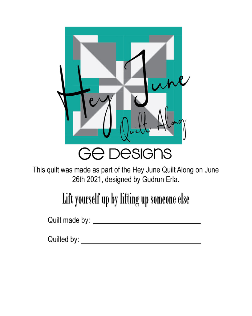 June Label Fabrics GE Designs   