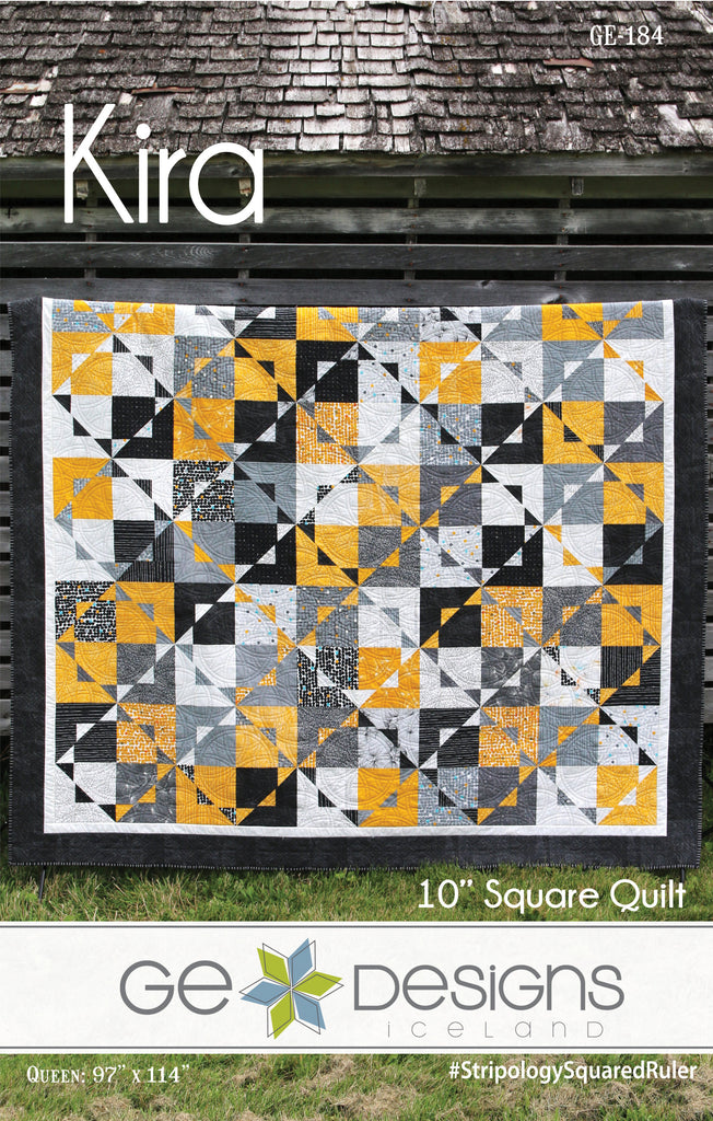 Kira 10" Square Pattern 184 Pattern GE Designs   