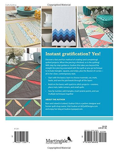 Learn To Quilt As You Go Book Book GE Designs   