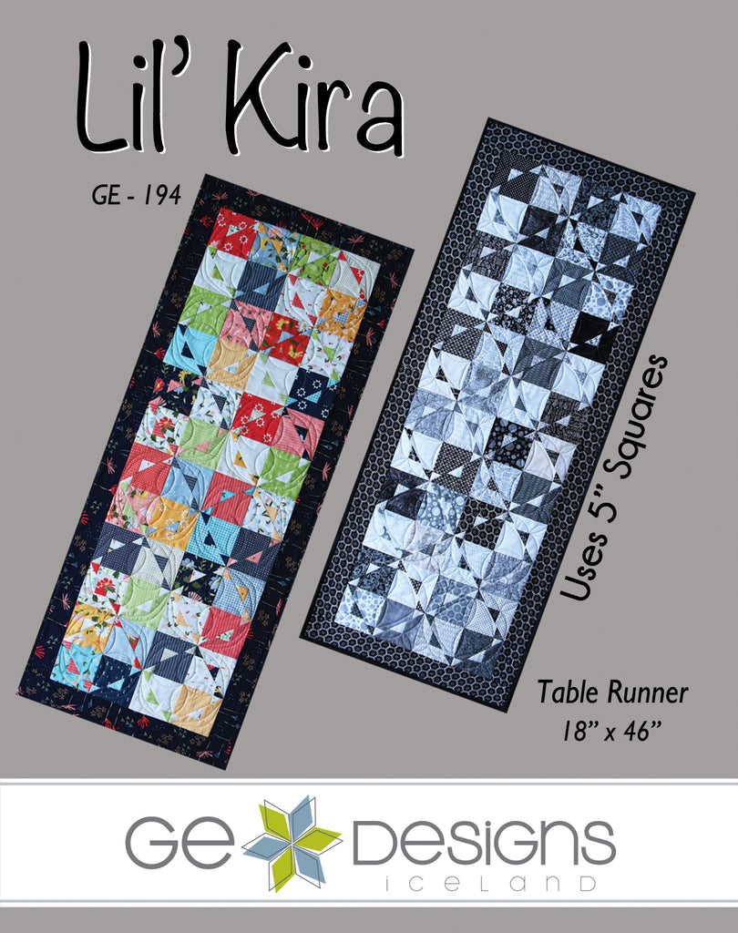 Lil' Kira - Table Runner Pattern 194 Pattern GE Designs   