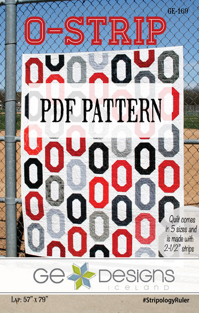 O-Strip Pattern PDF 169 Pattern GE Designs   