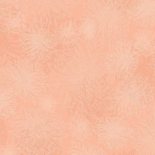 Floral Elements Sweet Peach 550 Fabrics Art Gallery   