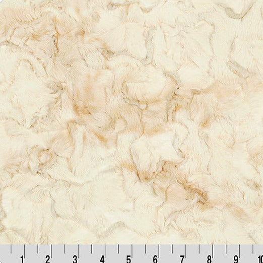 Luxe Cuddle Galaxy Creme 60" MK-TH-0034- 3 YARD Fabrics Shannon Fabrics   